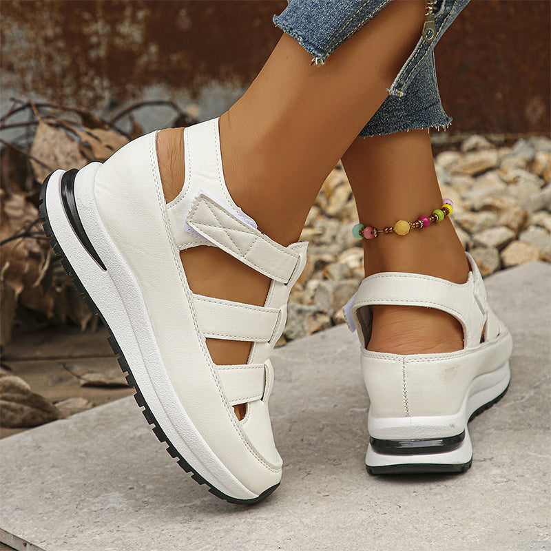 Side Angle of Edith Summer Sandals